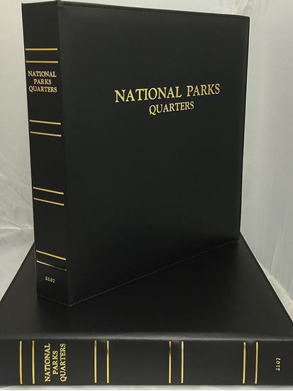 Picture of National Parks Quarters P,D,S & W Uncirculated Set - Album #2108