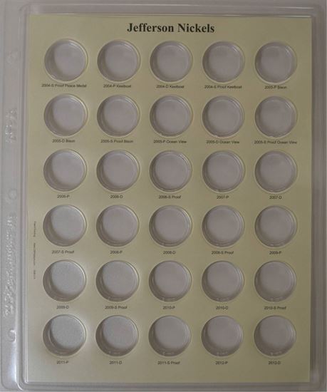 Picture of 2056-2 Jefferson Nickels with Proofs
