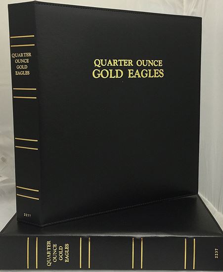 Picture of Quarter Ounce Gold Eagles Date Set Album #2237