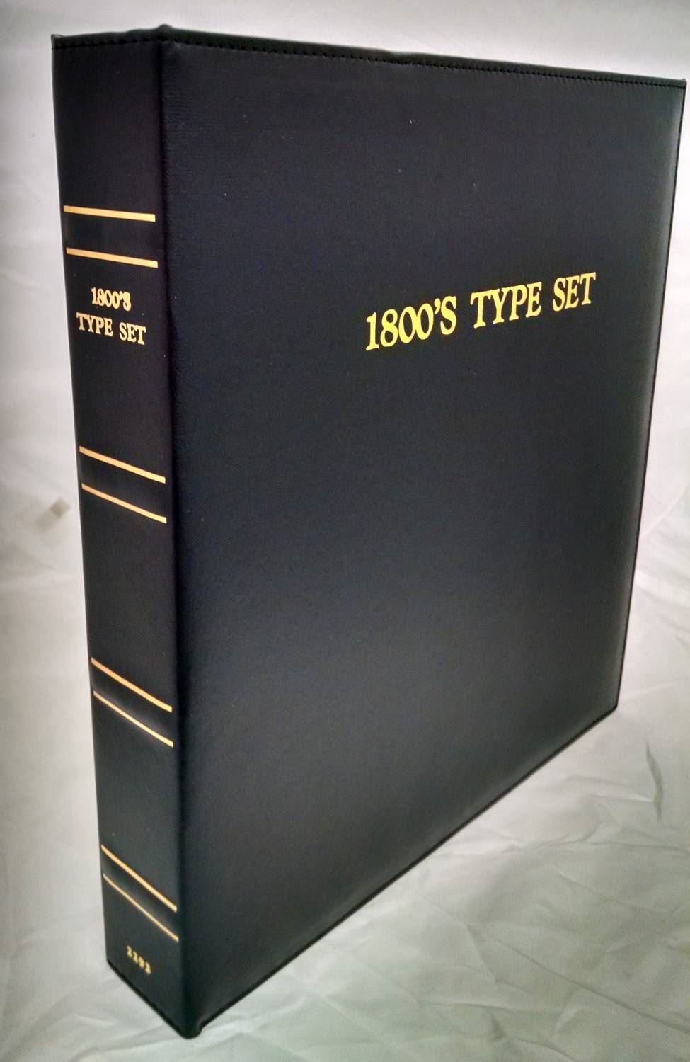 AIR-TITE CAPSULE KIT BLACK for 2298 CAPS 1900's & 2000's Type Set Album 
