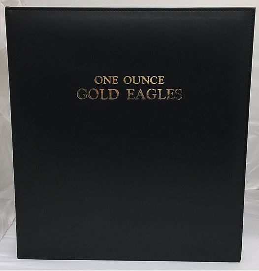 Picture of One Ounce Gold Eagles Date Set Album #2247