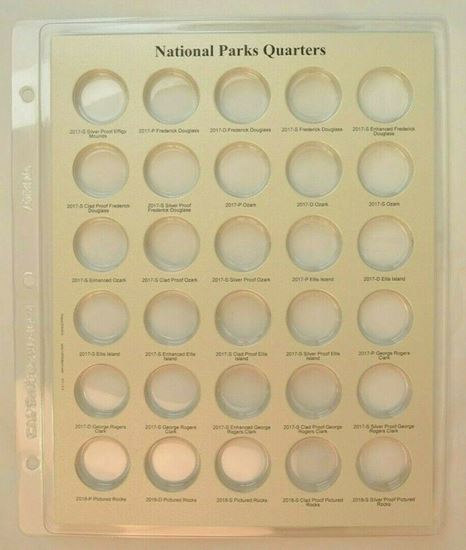 Picture of 2111-2 National Parks Quarters with Proofs 2016-2021
